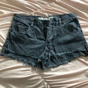 grey brandy melville shorts
